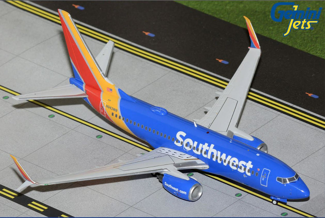 G2SWA1350 | Gemini200 1:200 | Boeing 737-700S, Southwest Airlines N943WN | was due May 2025