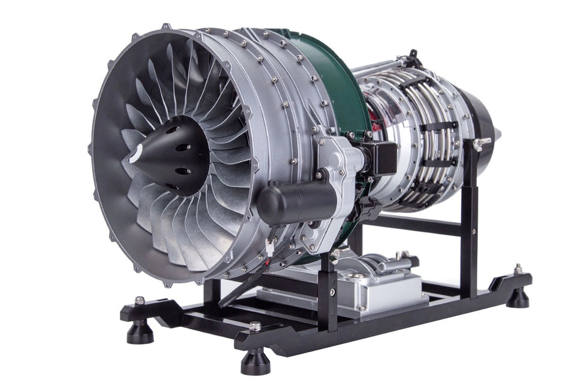 TECHING DM119 Turbofan Engine metal model kit