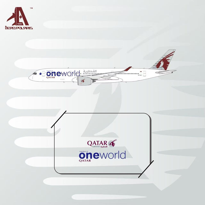 HA3590008 | Aero Polaris 1:400 | Airbus A350-900 Qatar Airways A7-ALZ Oneworld | is due September 2026