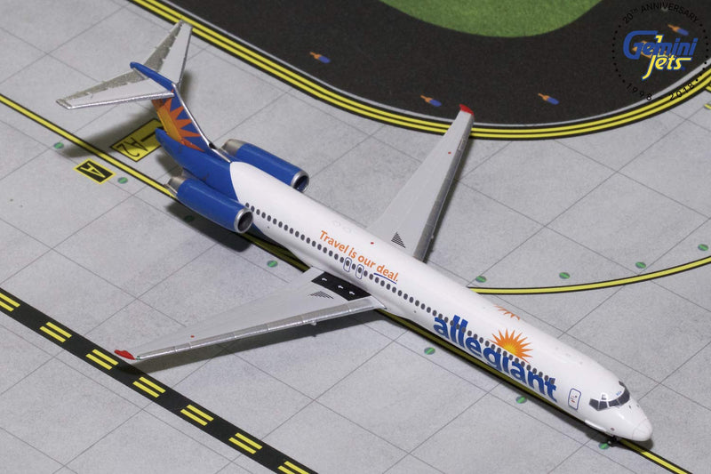 GJAAY550 | Gemini Jets 1:400 1:400 | McDonnell Douglas MD-82 Allegiant N891GA **PRE-OWNED**