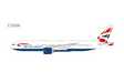 NG72008 | NG Models 1:400 | Boeing 777-200ER British Airways G-VIIY