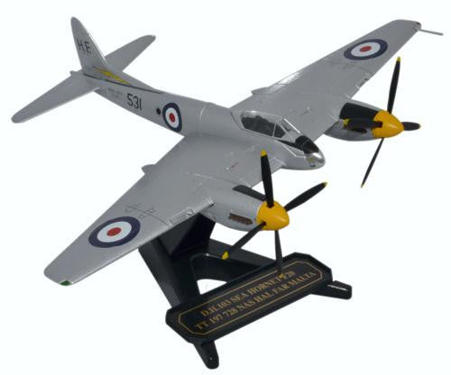 72HOR006 | Oxford Die-cast 1:72 | DH.103 Hornet Fleet Air Arm, 728 Sqn., Malta 1953