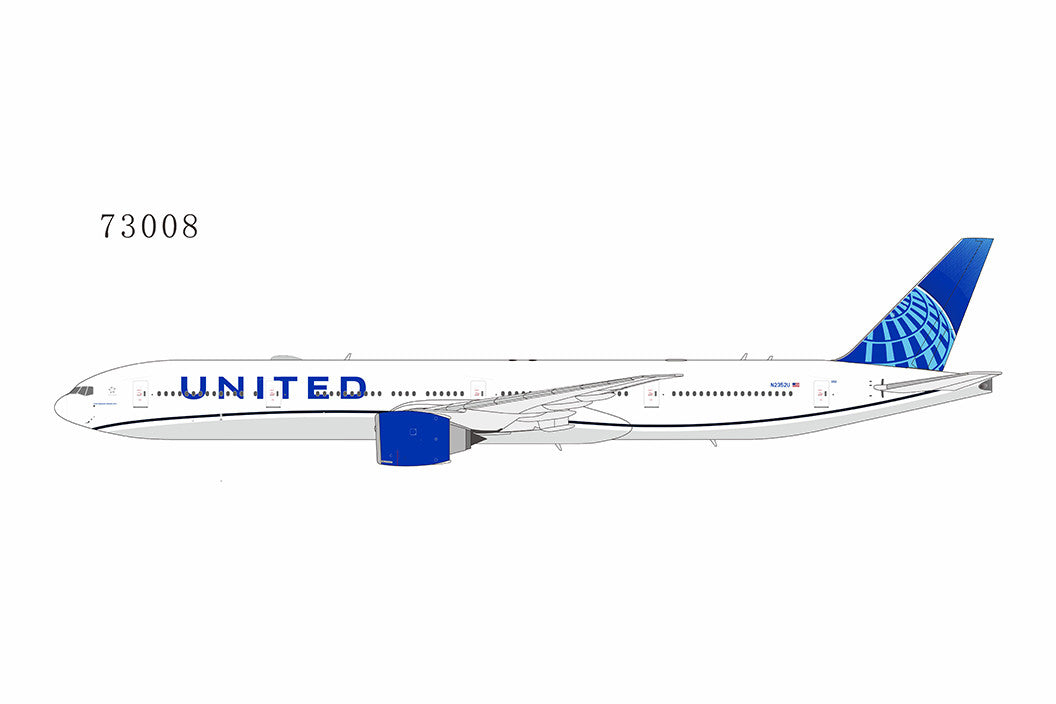 NG73008 | NG Models 1:400 | Boeing 777-300ER United Airlines N2352U Blue evolution livery