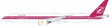 NG73009 | NG Models 1:400 | Boeing 777-300ER Qatar Airways A7-BAC, 'Retro 25th'