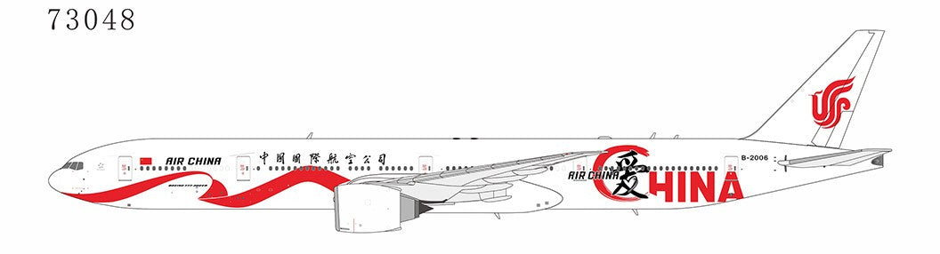 NG73048 | NG Models 1:400 | Boeing 777-300ER Air China B-2006 (Love China)