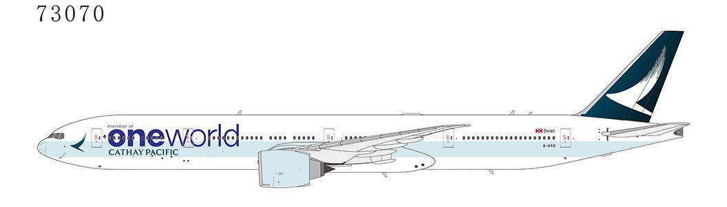 NG73070 | NG Models 1:400 | Boeing 777-300ER Cathay Pacific Airways B-KPD (oneworld) | was due February 2025