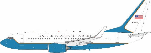 JF-737-7-003 | JFox Models 1:200 | Boeing 737-7CP C-40C-BBJ United Status Air Force 2014, 09-0540