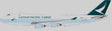 WB-747-4-066 | WB Models 1:200 | Boeing 747-400 Cathay Cargo B-LIC
