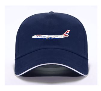 BBCBA747CHA | Other Gifts | Baseball Cap - Boeing 747, British Airways 'Chatham'