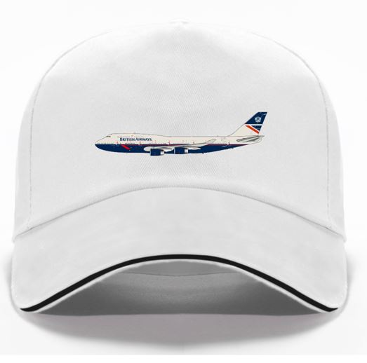 BBCBA747LAN | Other Gifts | Baseball Cap - Boeing 747, British Airways 'Landor'