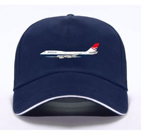 BBCB747N | Other Gifts | Baseball Cap - Boeing 747, British Airways 'Negus'