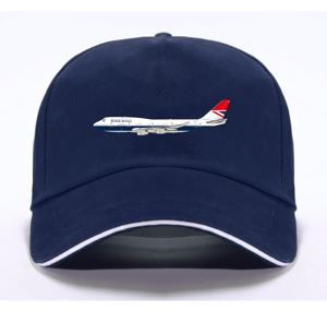 BBCB747N | Other Gifts | Baseball Cap - Boeing 747, British Airways 'Negus'