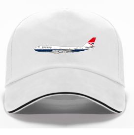BBCB747N | Other Gifts | Baseball Cap - Boeing 747, British Airways 'Negus'