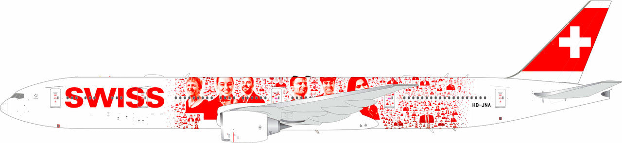 B-773-JNA | Blue Box 1:200 | Boeing 777-3DE/ER Swiss International Air Lines HB-JNA