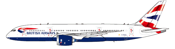 ARD4BA18 | ARD Models 1:400 | Boeing 787-8 British Airways Chatham G-ZBJK | is due April 2025