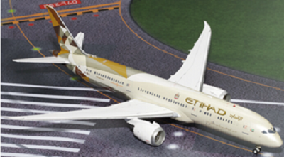 XX2590 | JC Wings 1:200 | Boeing 787-9 Etihad A6-BLA