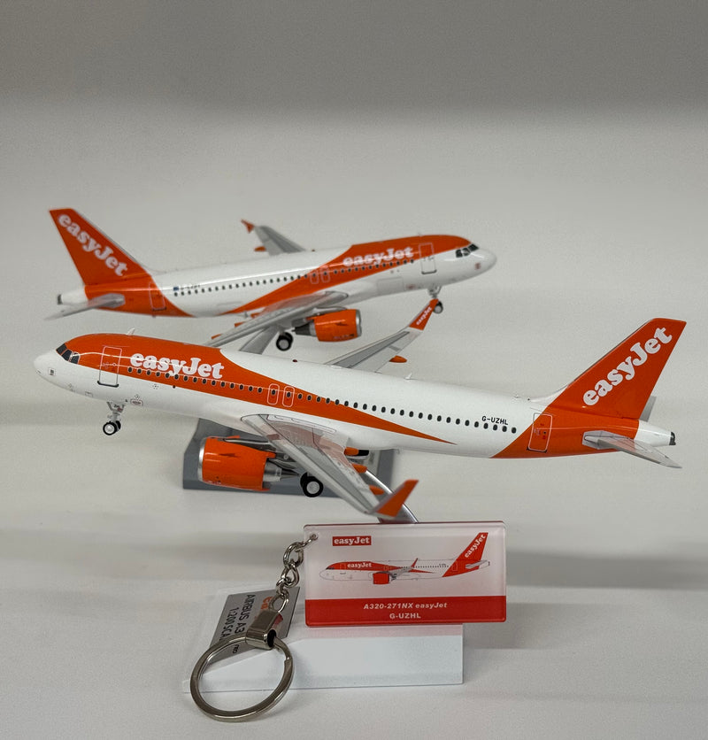 320-ZHL | JFox Models 1:200 | Airbus A320-271NX (neo) | Easyjet G-UZHL