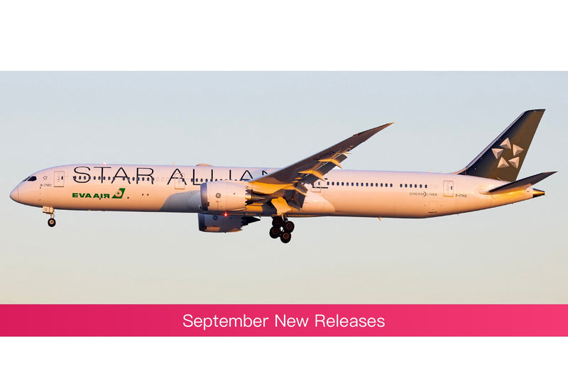 L2043 | SQ Wings 1:200 | EVA Air B787-10 B-17812 "Star Alliance Livery" | is due: June 2025