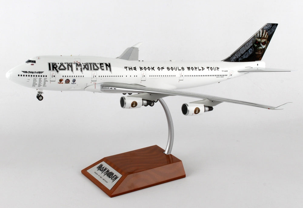 IFIRONMAIDEN747 | InFlight200 1:200 | Boeing 747-400 Iron Maiden TF-AAK, 'The Book of Souls'