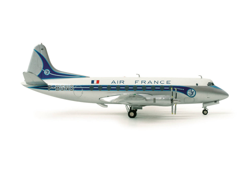 553599 | Herpa Wings 1:200 | Vickers Viscount 700 Air France 'Delivery Colours' F-BGNO