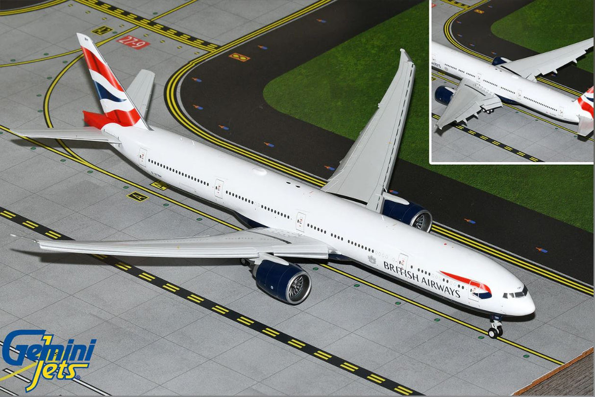 G2BAW1131F | Gemini200 1:200 | Boeing 777-300ER British Airways G-STBH (flaps down)