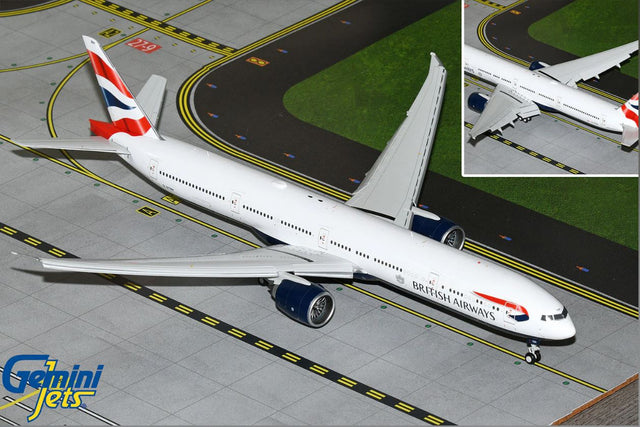 G2BAW1131F | Gemini200 1:200 | Boeing 777-300ER British Airways G-STBH (flaps down)