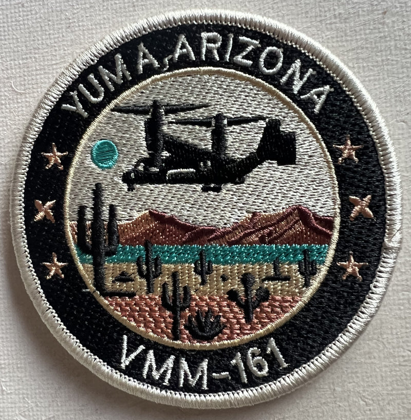 PATCH73 | ARD Souvenirs Patches | 90mm Embroidered patch - VMM-161, Yuma, Arizona