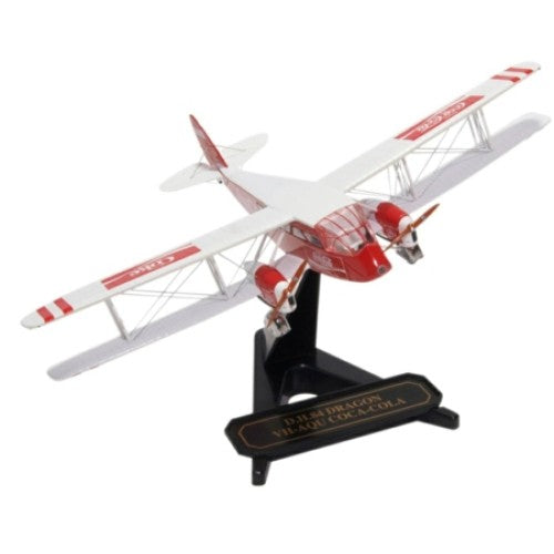 OX72DG002CC | Oxford Die-cast 1:72 | DH 84 Dragon Rapide VH-AQU 'Coca Cola'