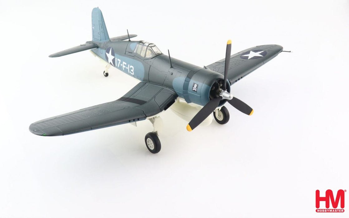 HA8221 | Hobby Master Military 1:48 | F4U-1 Corsair Bird Cage 17-F-13, VF-17 (aboard USS Bunker Hill), WWII