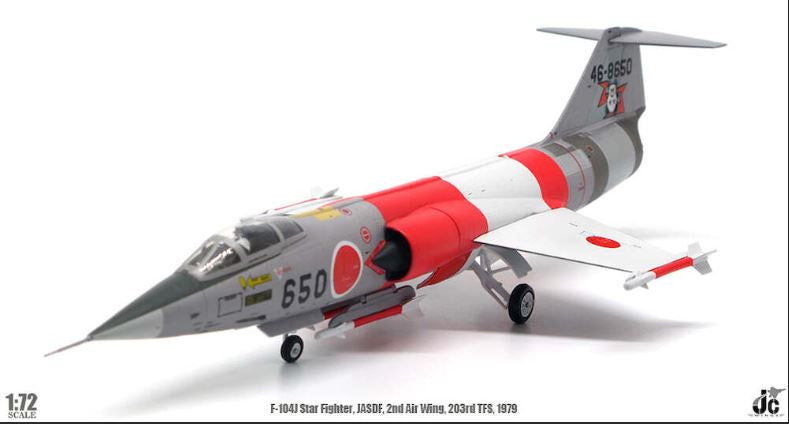 JCW-72-F104-002 | JC Wings Military 1:72 | F-104J STARFIGHTER JASDF 2ND AIR WING 203RD TFS 1979