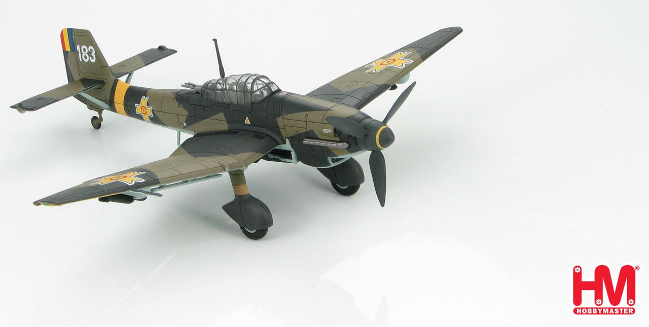 HA0155 | Hobby Master Military 1:72 | Junkers Ju-87D-3 Stuka Royal Romanian Air Force 'White 183', Jassi, 1943