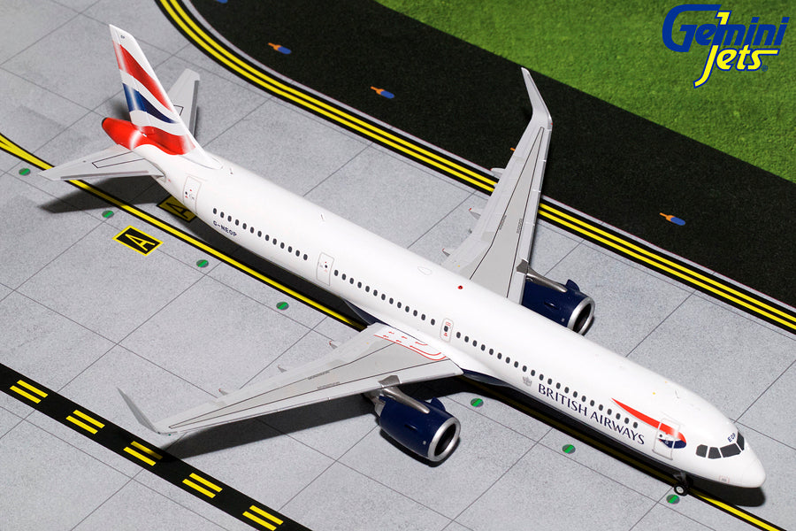 G2BAW802 | Gemini200 1:200 | Airbus A321neo British Airways G-NEOP (with stand)