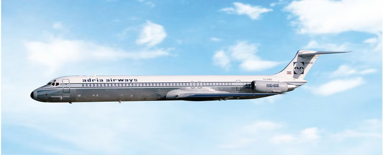 PH12123 | Phoenix 1:400 |  McDonnell Douglas MD‑82 Adria Airways YU-ANO | is due August 2026
