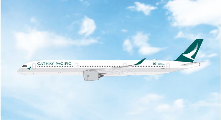 PH04720 | Phoenix 1:400 | Airbus A350‑1000 Cathay Pacific B-LXD 80 Years Together | is due August 2026