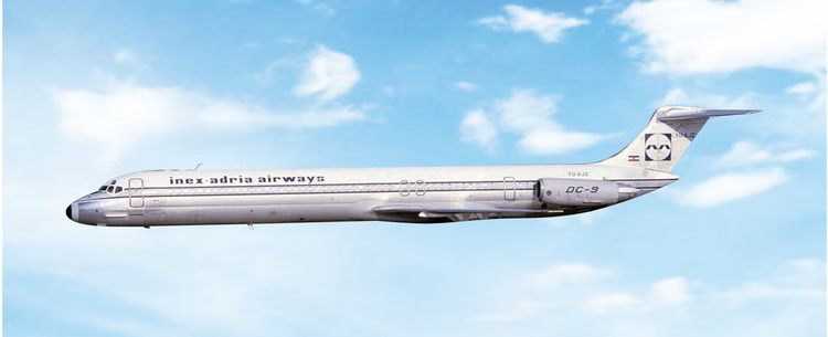 PH12122 | Phoenix 1:400 | McDonnell Douglas MD‑81 Inex-Adria Airways YU-AJZ | is due August 2026
