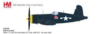 HA8226 | Hobby Master Military 1:48 | F4U-4 Corsair White 13, Capt. Kenneth Walsh (21 kills), VMF-222,  Okinawa 1945 | is due March 2025