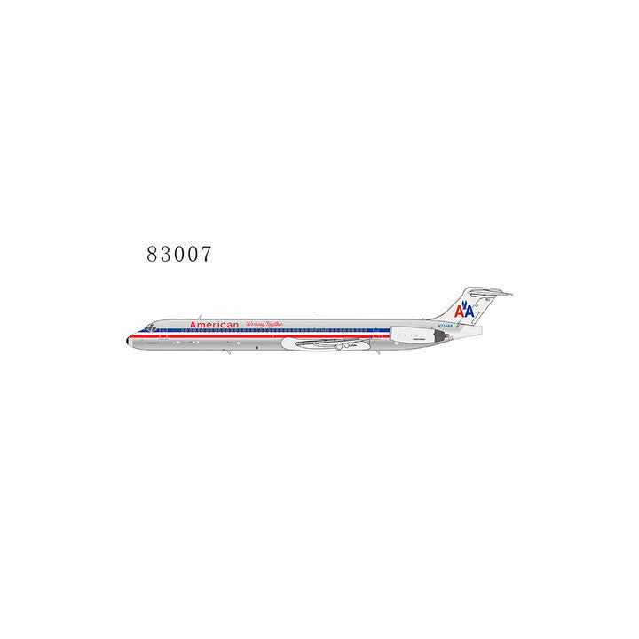 NG83007 | NG Models 1:400 | MD-82 American Airlines N214AA Working Together