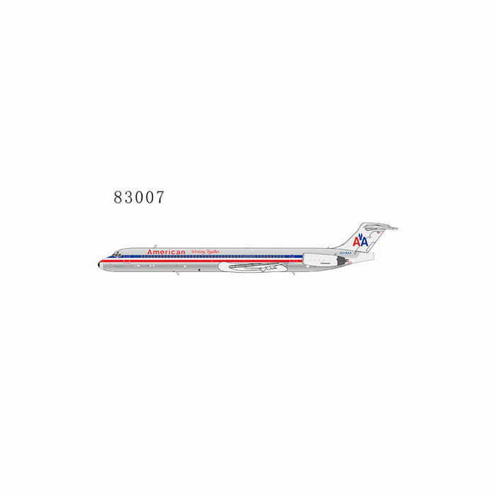 NG83007 | NG Models 1:400 | MD-82 American Airlines N214AA Working Together | is due March 2025