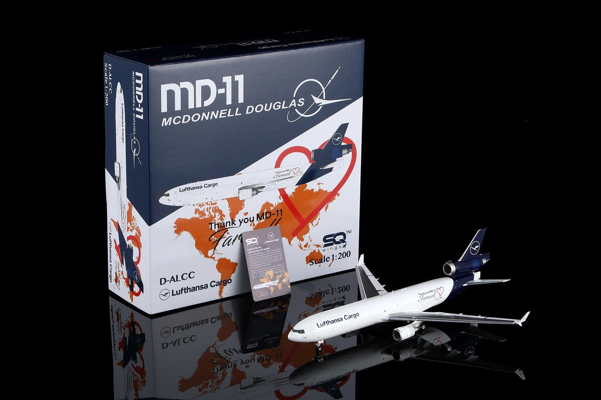 L2104 | SQ Wings 1:200 | MD-11 Lufthansa Cargo D-ALCC Thank you MD-11, Farewell