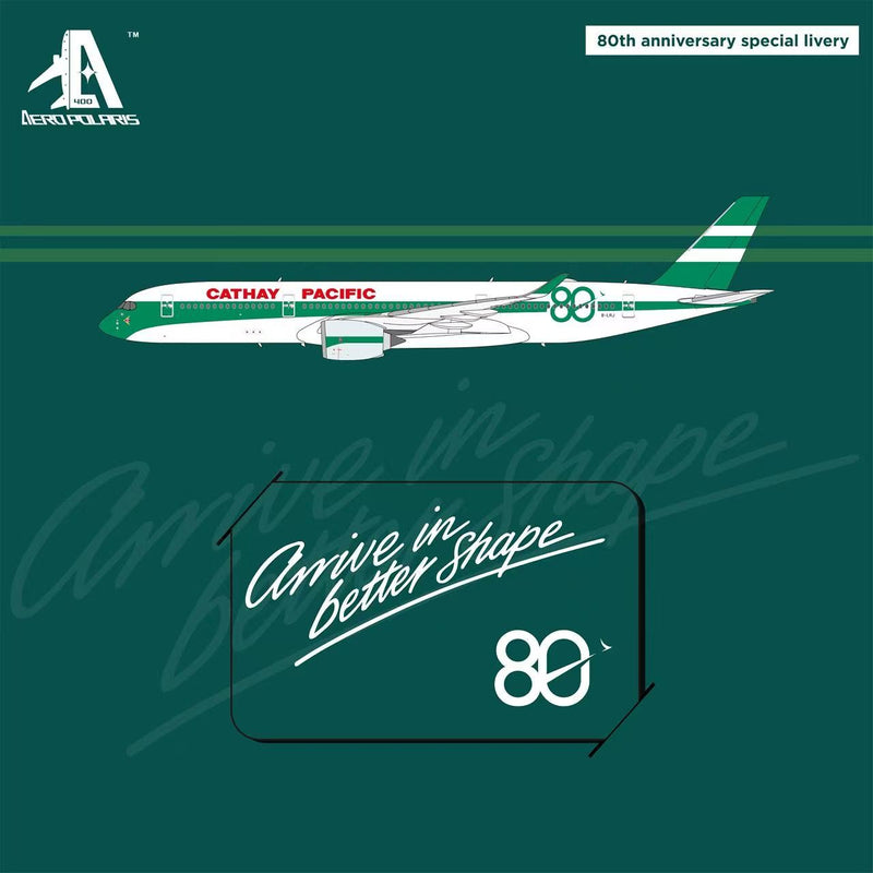 HA3590005 | Aero Polaris 1:400 | Airbus A350-900 Cathay Pacific B-LRJ '80th Anniversary'