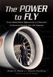 Hardcover book titled The Power To Fly by Pen and Sword Aviation publisher.