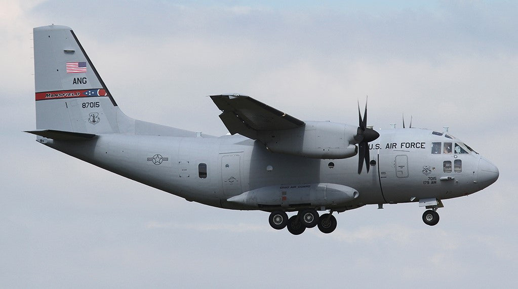 WM070 | Western Models UK 1:200 | C-27 Spartan USAF OHIO ANG 87015 'Mansfield' | was due January 2023