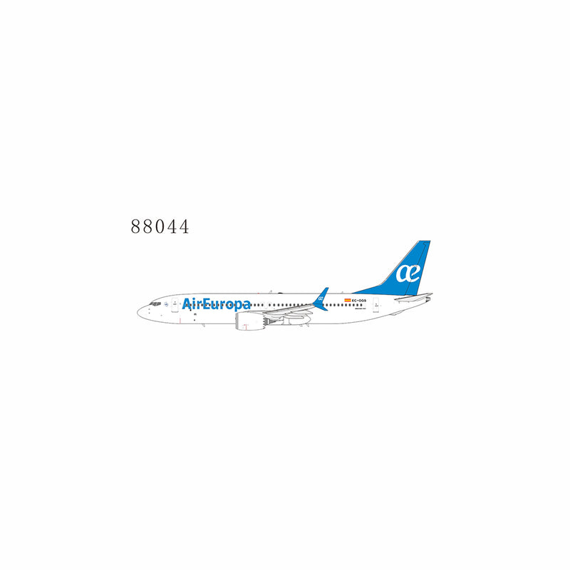 NG88044 | NG Models 1:400 | Boeing 737 MAX 8 Air Europa EC-OGS (1st 737 MAX 8 for UX)