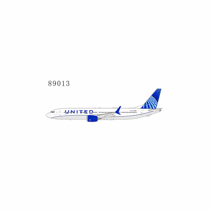 NG89013 | NG Models 1:200 | Boeing 737 MAX 9 United Airlines N77578 (Blue Evolution livery) | was due December 2024