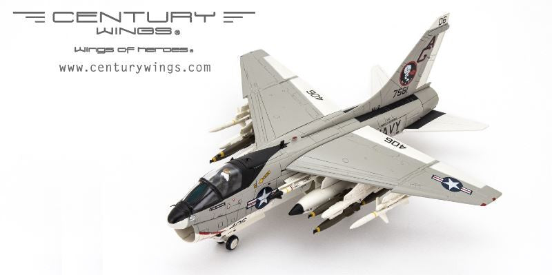 CW001646 | Century Wings 1:72 | Vought A-7E Corsair II US Navy 157581 VA-12 'Flying Ubangis' AG406 1979