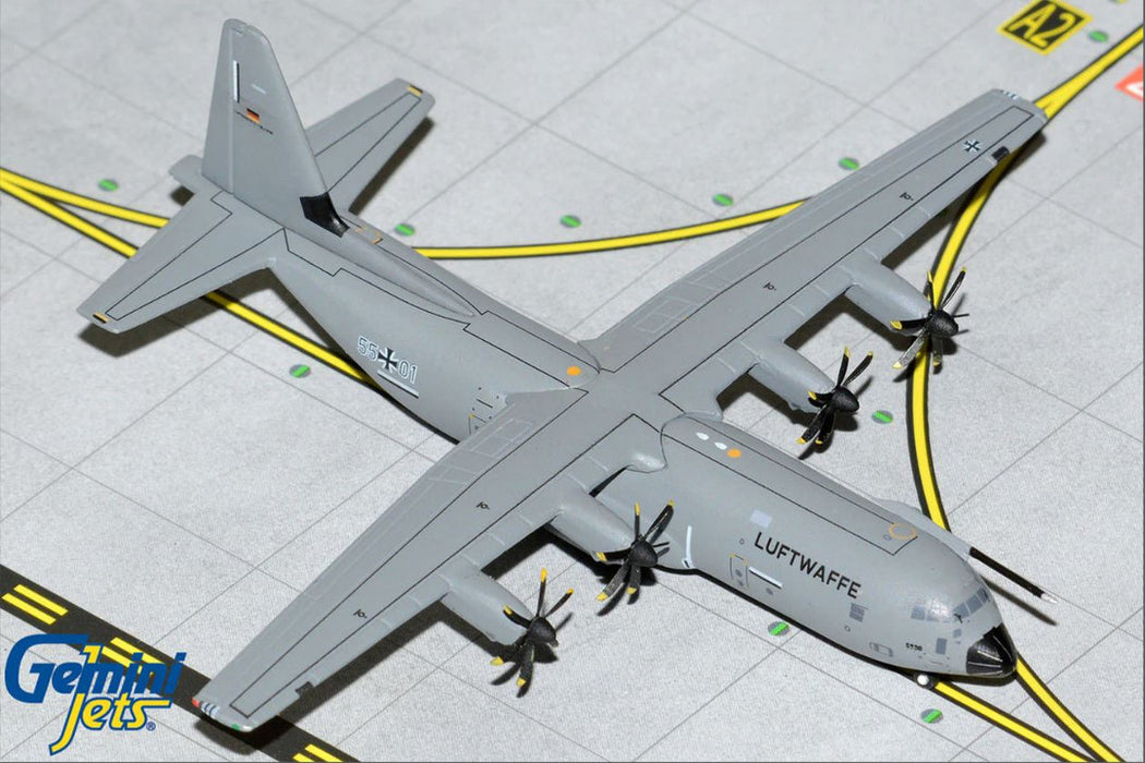 GMLFT119 | Gemini Jets 1:400 1:400 | Luftwaffe Lockheed C-130J-30 Super Hercules 55+01