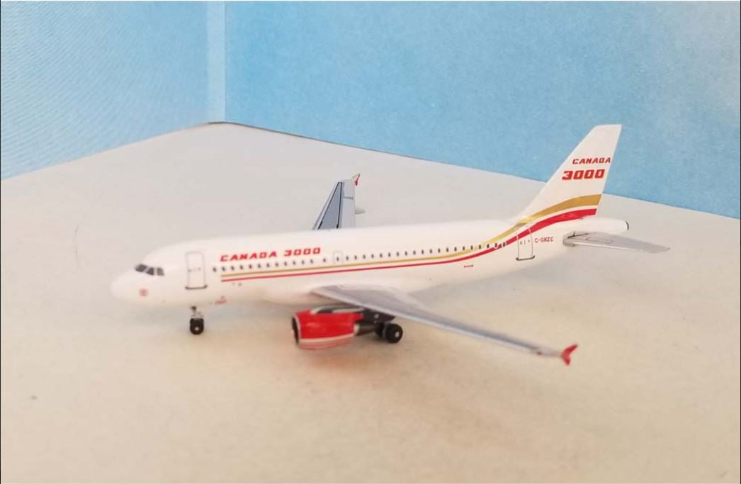 AC411249 | Aero Classics 1:400 | Airbus A319 Canada 3000 C-GKZC