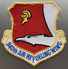 PATCH8 | ARD Souvenirs Patches | 80mm Embroidered Patch - 940th Air refueling Wing.