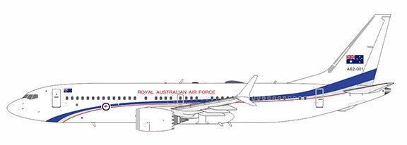 NG92007 | NG Models 1:200 | Boeing 737 MAX 8 Royal Australian Air Force (RAAF) VIP A62-001(with stand) | was due February 2025