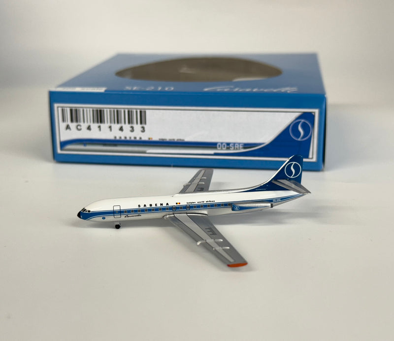 AC411433 | Aero Classics 1:400 | SE-210 Caravelle | Sabena Belgian World Airlines OO-SRE